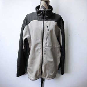 The North Face Light Gray & Silver Men's 2XL Jacket